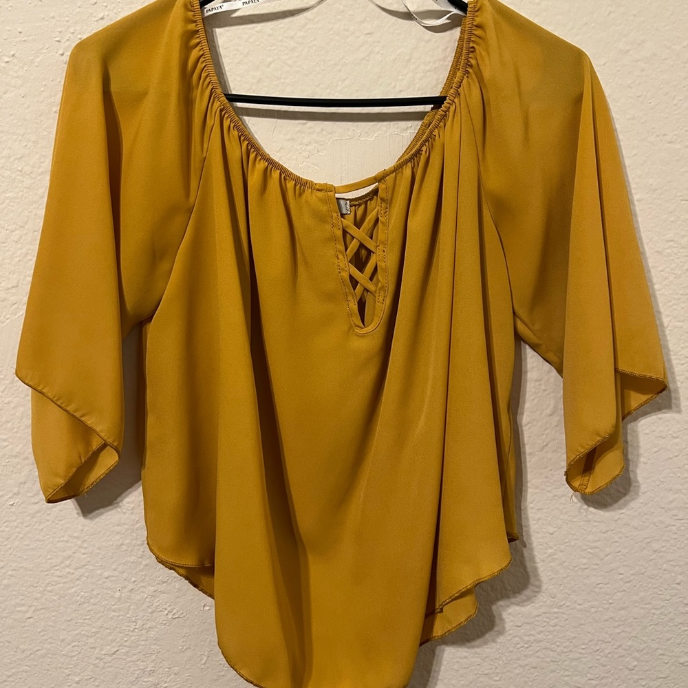Yellow Blouse